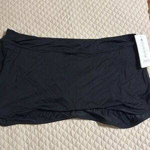 NWT Black Athleta Swim Skirt